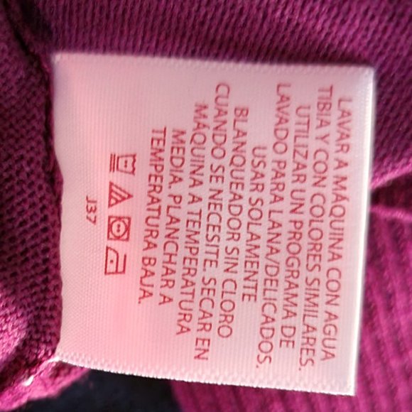 Faded Glory Purple Open Front Cardigan Long Sleeves Size XL (16-18) Worn Once - Picture 7 of 8